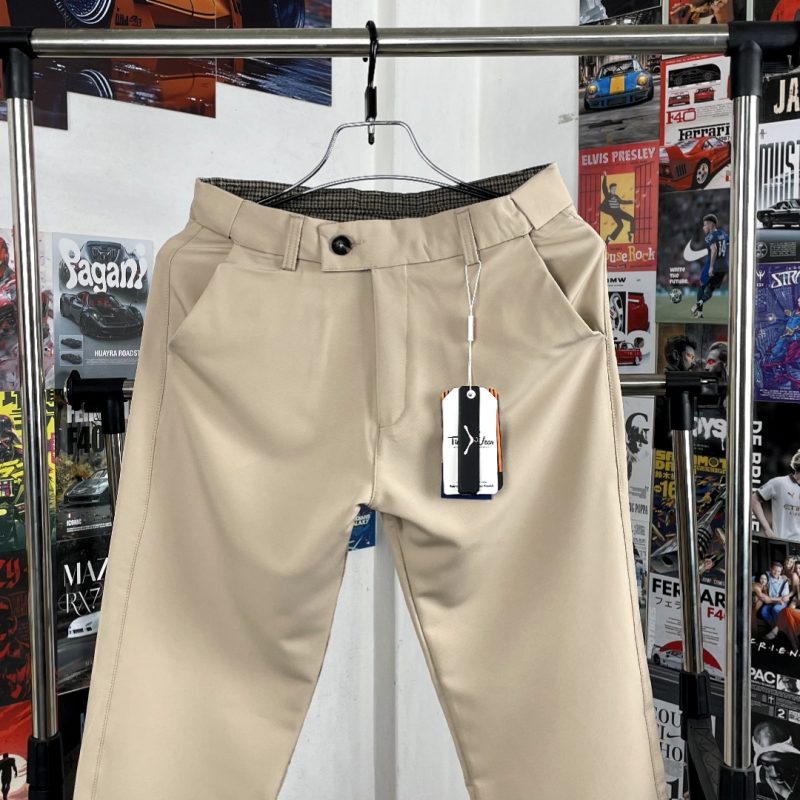Italian Adjustable Formal Pant (Beige Khaki)